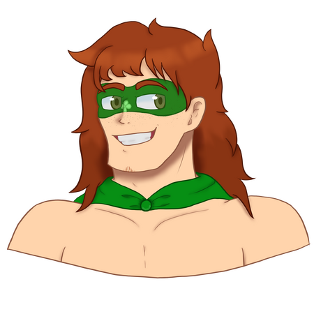 oc drawing (finlay o'connor/secret clover)